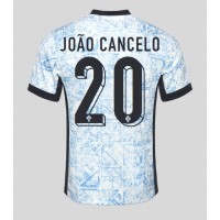 Camisa de time de futebol Portugal Joao Cancelo #20 Replicas 2º Equipamento Europeu 2024 Manga Curta
